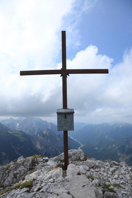 Schaufelspitze Gipfel Gipfelkreuz