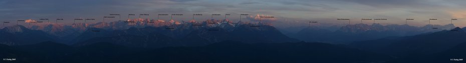 Jochberg Panorama Fiebig