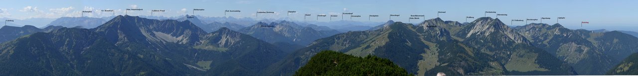 Großer Traithen Panorama Fiebig