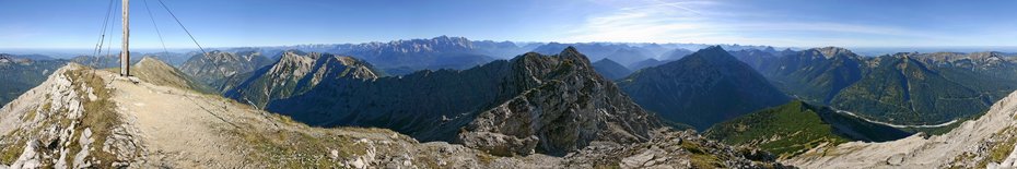 Kreuzspitze Panorama Fiebig