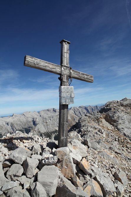 Großer Lafatscher Gipfelkreuz Fiebig