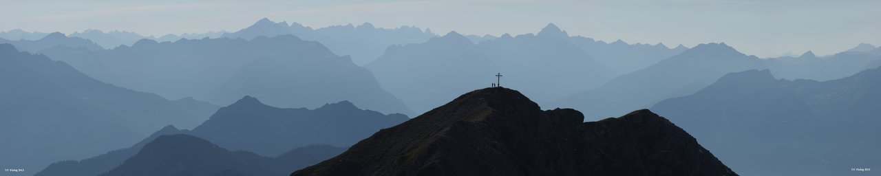 Geierköpfe Panorama Fiebig