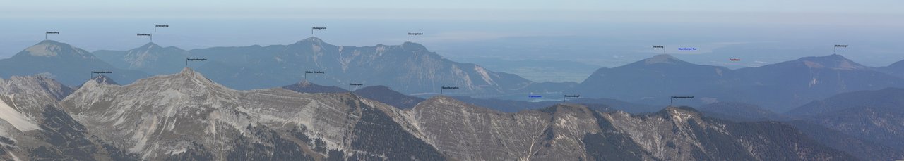 Grat Krapfenkarspitze Bayerkarspitze Fiebig