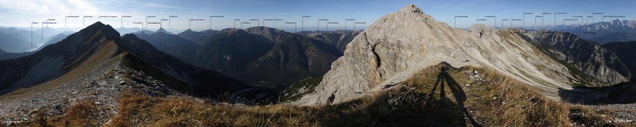 Geierköpfe Panorama Fiebig