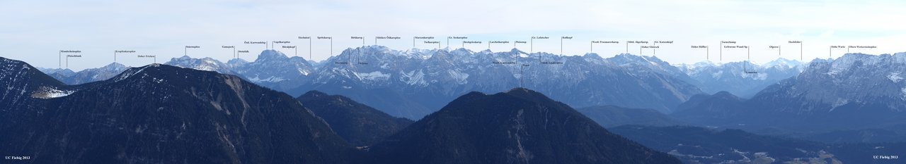 Notkarspitze Panorama Fiebig