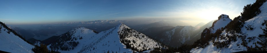 Herzogstand Panorama Fiebig