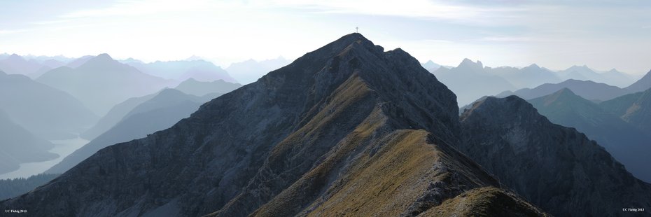 Geierköpfe Panorama Fiebig