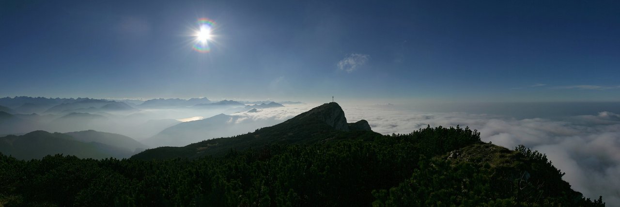 Benediktenwand Panorama Fiebig