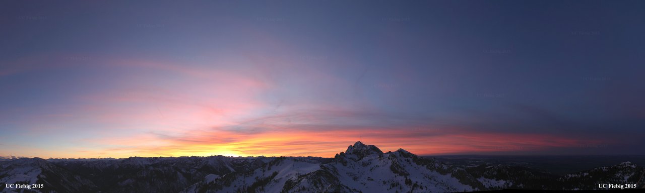 Wildalpjoch Panorama Fiebig