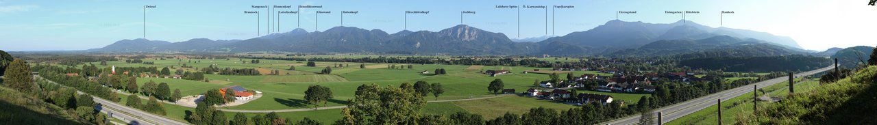 Zell Kochelmoos Panorama Fiebig