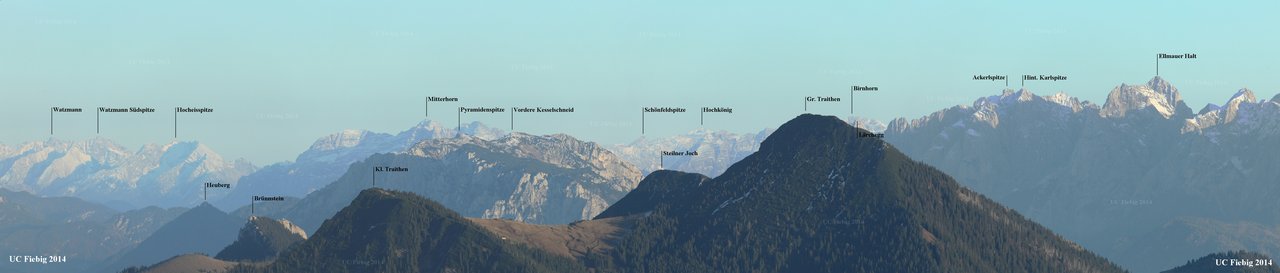 Großer Traithen Panorama Fiebig