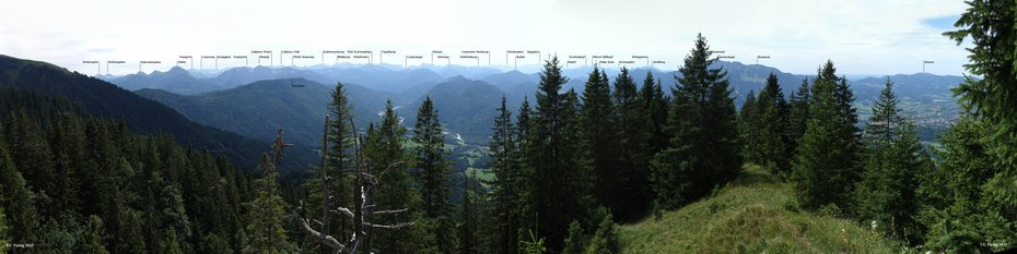 Grasleitenkopf Panorama Fiebig
