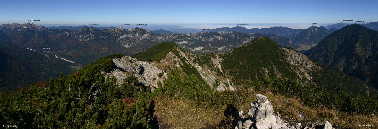 Kienjoch Panorama Fiebig