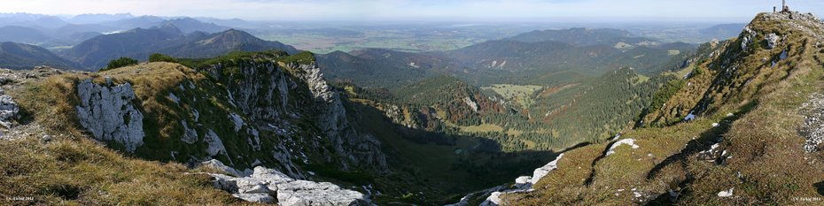 Benediktenwand Panorama Fiebig